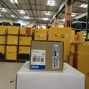 Omron 3G3AX-MX2-ECT — label face showing the model code, the Omron logo, and the EtherCAT conformance-test mark