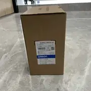 Single 3G3MX2-AB015-V2 inverter box in close-up with the same front-face label visible plus the CE and KC certification marks on the side of the label