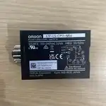 Omron 61F-LS-CP11-NRA — front face of the compact floatless controller showing the sensitivity dial and operation / power LEDs
