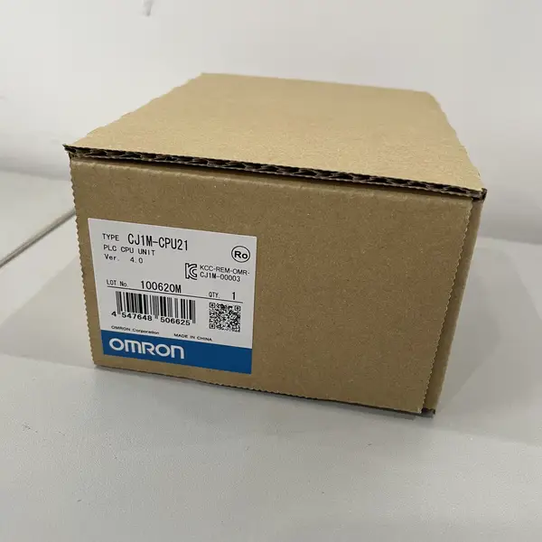 Omron CJ1M-CPU21 CJ1M Series PLC CPU Unit — front view