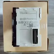 Omron CJ1W-IC101 I/O Control Unit — front view showing the slim 20 mm wide body with the 40-pin high-density connector for the CS1W-CN@@3 I/O expansion cable on the right side and the backplane connector on the rear