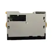 Omron CJ1W-ID231 32-point 24 VDC input unit — front view showing the Fujitsu FCN-361J040-AU 40-pin connector on the front face, with the orange LED status indicator row visible above the connector