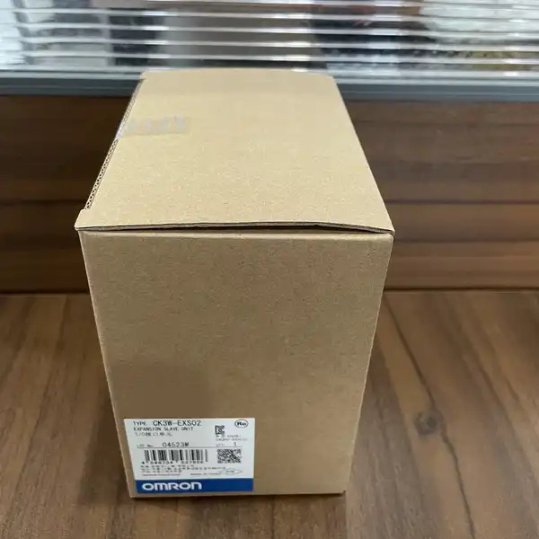 Omron CK3W-EXS02 Expansion Module for CK3W Motion and Machine Control — front view