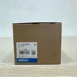 Omron CP1E-E20DR-A compact PLC — front face with status LEDs for 12 inputs and 8 outputs