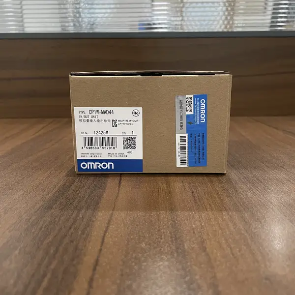 Omron CP1W-MAD44 Analog I/O Unit 4-Input 2-Output for CP1 Series — front view