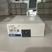 CS1W-EIP21S box label showing the model code, CS-series marking, and the Socket Service / Security features line