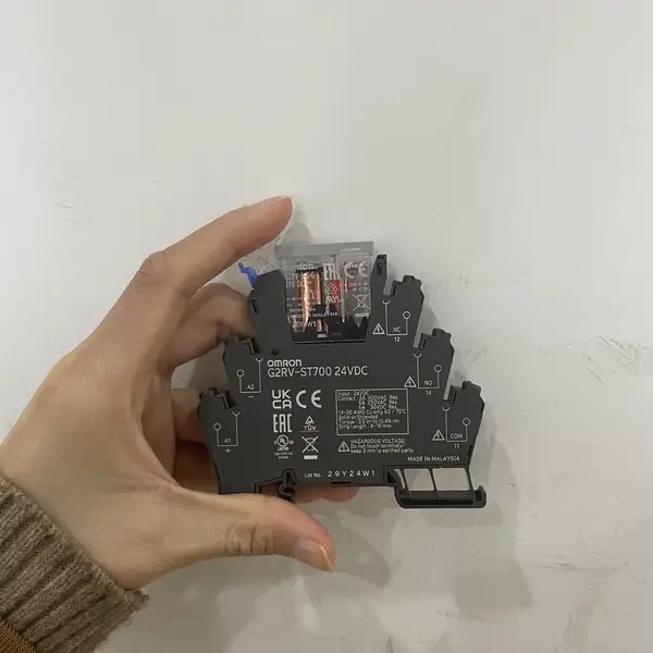 Omron G2RV-ST700 I/O Relay Module — front view