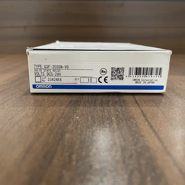 Omron G3F-203SN-VD Solid State Relay with Built-in Fuse — front view