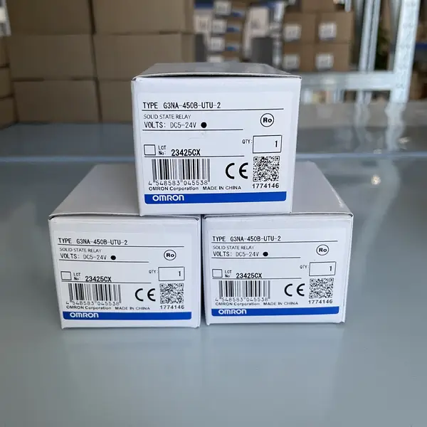 Omron G3NA-450B-UTU-2 DC5-24V Solid State Relay 50A AC200-240V — front view