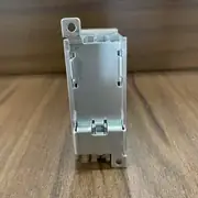Omron G3PA-220B-VD-X DC5-24V solid state relay — top-down view showing the model label with rated load 20 A / 24-240 VAC, input 5-24 VDC, and UL/CSA/VDE certification marks