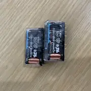 Omron G7SA-5A1B DC24 safety relay — second angle showing the 14-pin layout and the contact rating marking (6 A / 250 VAC) on the relay label