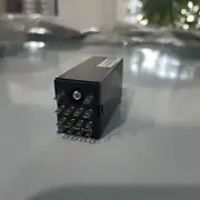 H3YN-4-B box label showing the model code, DC 24 V supply, and the multi-mode 4PDT marking