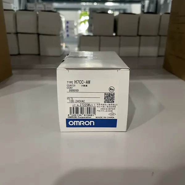 Omron H7CC-AW Digital Counter — front view