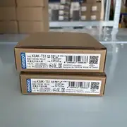 Omron K8AK-TS1 100-240VAC PTC thermistor motor protection relay in the shipping carton with the type label visible