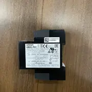 Omron K8DS-PH1 — top label close-up showing the part number, the 3-phase 200-480 VAC rating, and the wiring diagram printed on the housing face