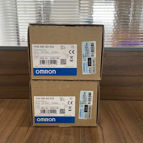 Omron KM-N3-FLK Leakage Current Relay — front view