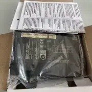 Omron NX-ID5342 NX-series digital input unit — top label close-up showing model code and 16-point NPN rating