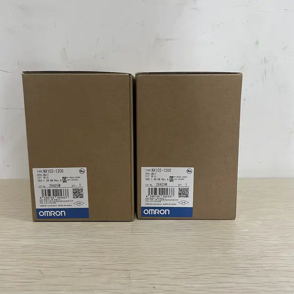 Omron NX102-1200 Machine Automation Controller CPU Unit — front view