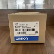 Omron R88M-1M20030H-S2 1S servo motor — nameplate showing rated 200 W 230 V 0.637 Nm 3000 rpm encoder 23-bit incremental