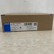 Omron S8FS-G03024CD — sealed carton label showing 24 VDC and 1.5 A output