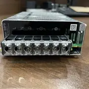 Omron S8FS-G15024CD — screw terminal block with input, earth, output, DC ON, and V.ADJ markings