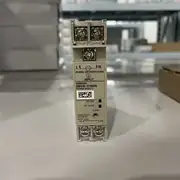 Omron S8VS-01505 — narrow terminal face with input, output, indicator, and voltage-adjustment markings