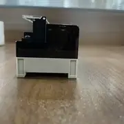 Omron XWT-OD16 16-Point Output Module for NX — installation view
